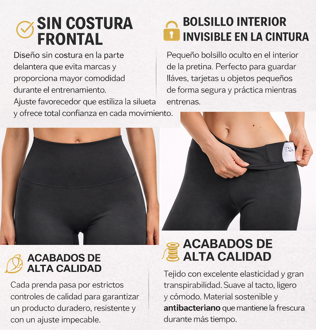 LEGGING LARGO ECOLÓGICO NEGRO