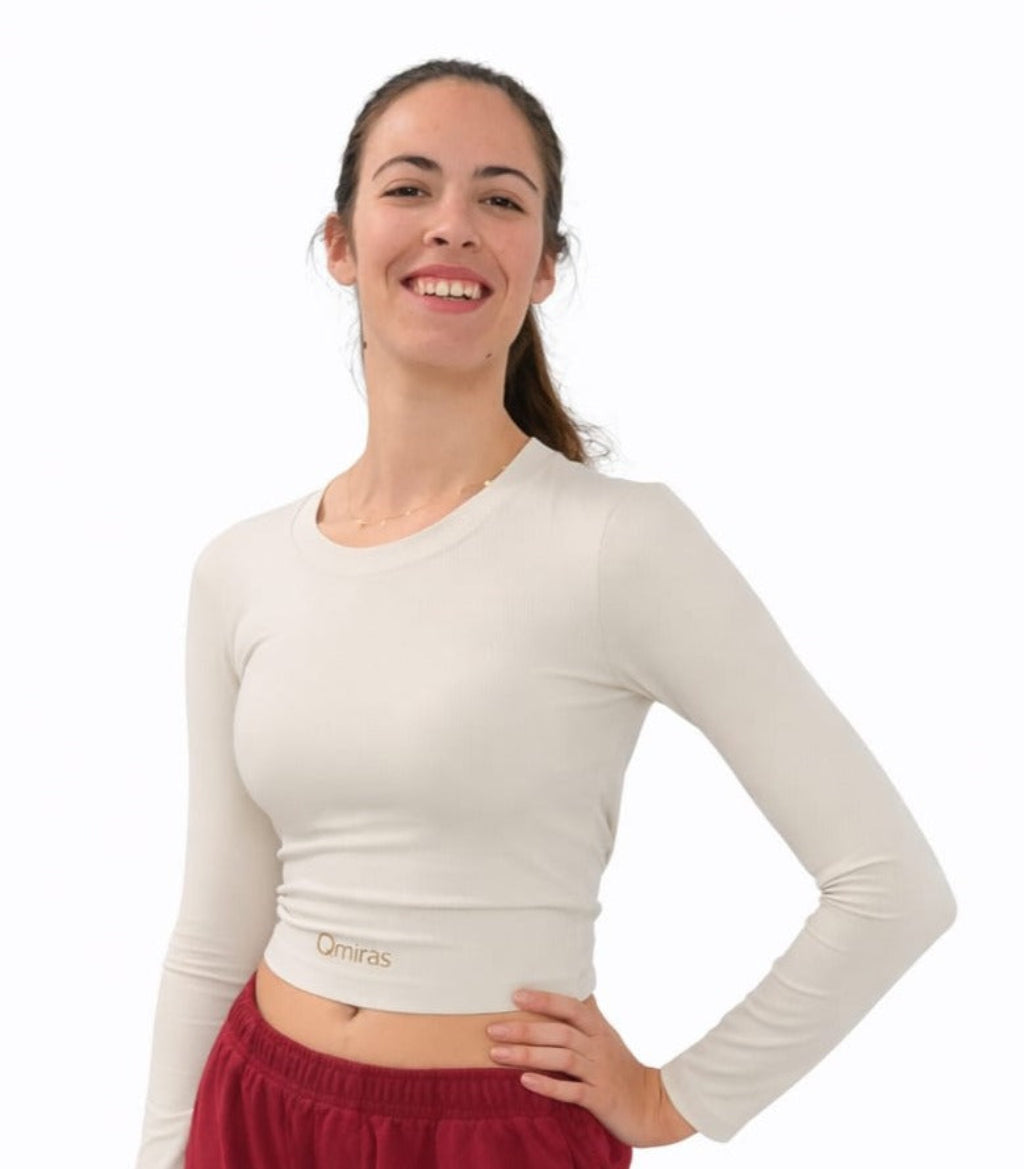 TOP ESPALDA DESCUBIERTA BLANCO CREMA