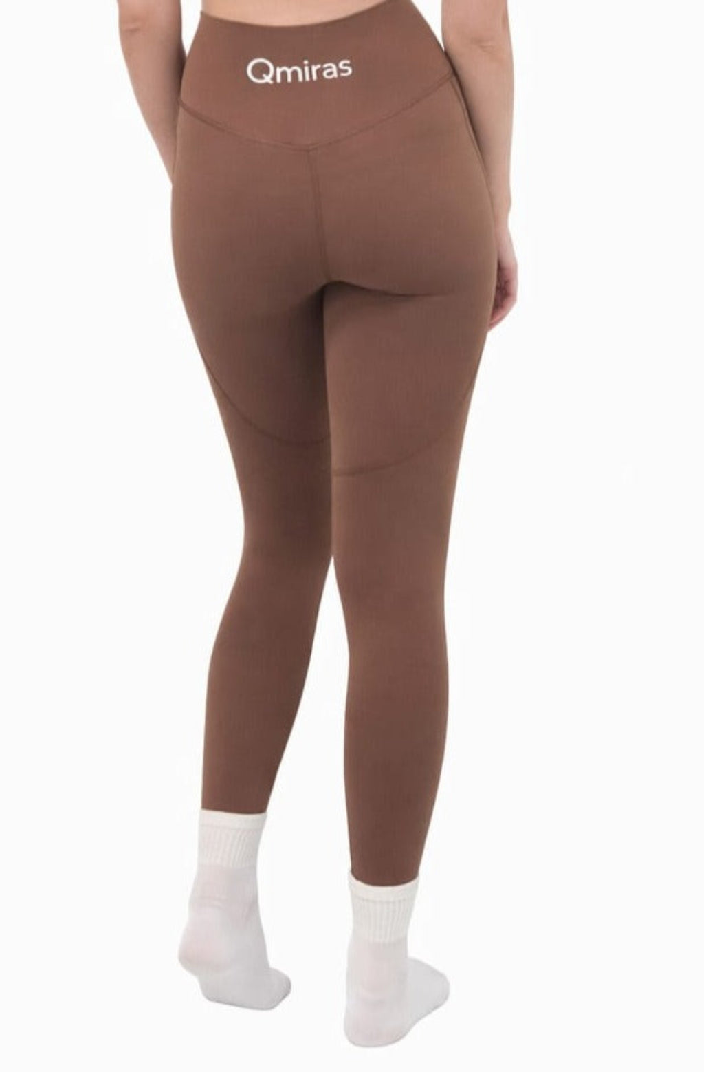LEGGING LARGO CON BOLSILLOS - Marrón QMIRAS