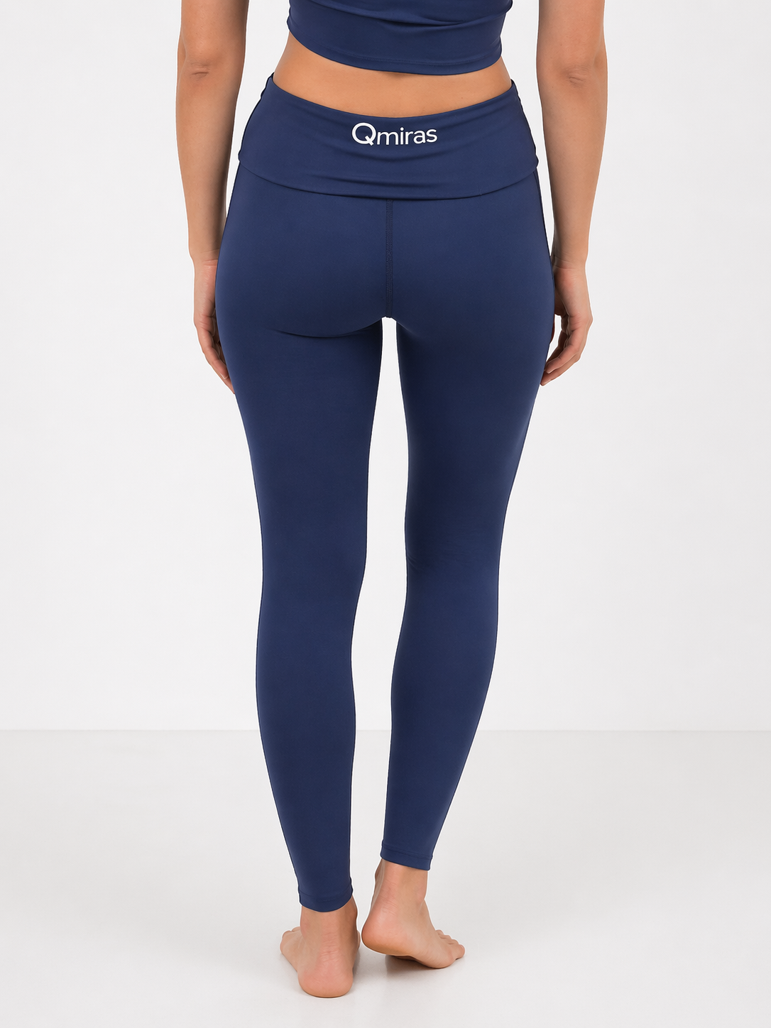 LEGGING LARGO SCRUNCH AZUL MARINO - Qmiras